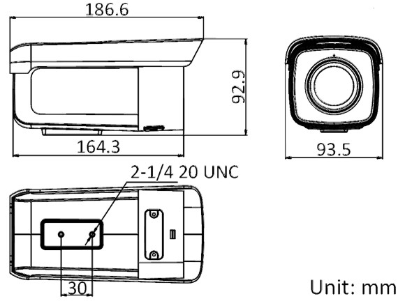 500万1/2.7＂CMOS ICR星光红外音频筒型网络摄像DS-2CD3T56F(D)WDV2-I3/I5/I8(S)(图1)