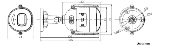 400萬1/2.7CMOS無線智能筒型網絡攝像機DS-IPC-S24A-IWT(圖1)
